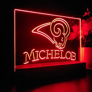Los Angeles Rams Michelob LED Desk Light