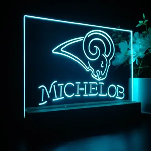 Los Angeles Rams Michelob LED Desk Light