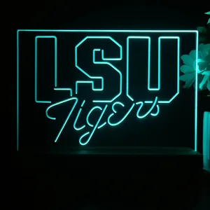 LSU Tigers Logo 2 LED Desk Light - Legacy Edition