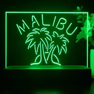 Malibu Logo 1 LED Desk Light