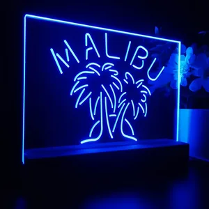Malibu Logo 1 LED Desk Light