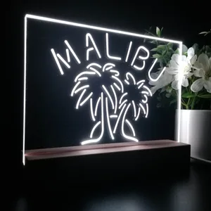 Malibu Logo 1 LED Desk Light