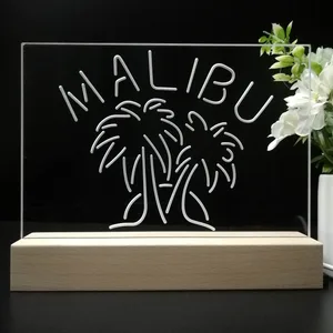 Malibu Logo 1 LED Desk Light