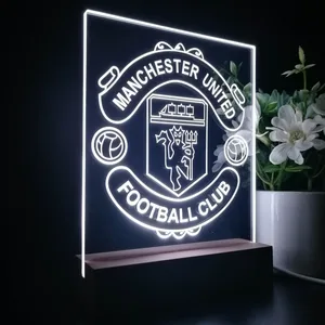 Manchester United Logo 1 LED Desk Light