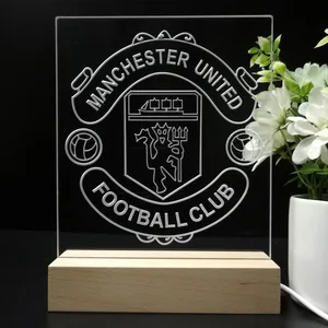 Manchester United Logo 1 LED Desk Light