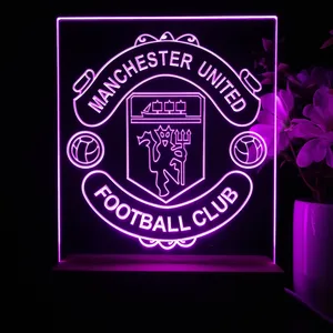 Manchester United Logo 1 LED Desk Light