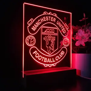 Manchester United Logo 1 LED Desk Light