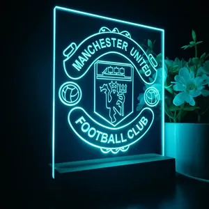 Manchester United Logo 1 LED Desk Light