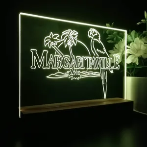 Margaritaville Palm Parrot LED Desk Light