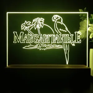 Margaritaville Palm Parrot LED Desk Light