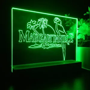 Margaritaville Palm Parrot LED Desk Light