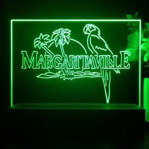 Margaritaville Palm Parrot LED Desk Light