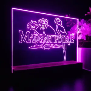 Margaritaville Palm Parrot LED Desk Light