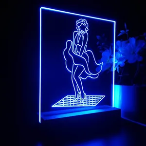 Marilyn Monroe LED Desk Light
