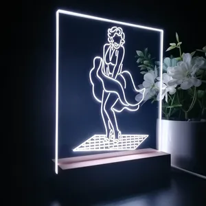 Marilyn Monroe LED Desk Light