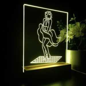 Marilyn Monroe LED Desk Light