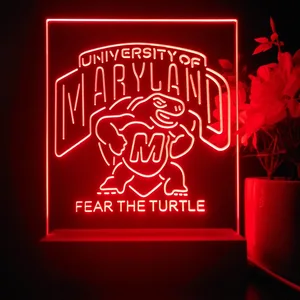 Maryland Terrapins Fear The Turtle LED Desk Light