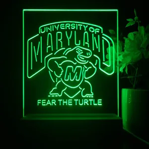 Maryland Terrapins Fear The Turtle LED Desk Light