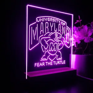 Maryland Terrapins Fear The Turtle LED Desk Light