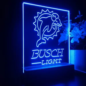 Miami Dolphins Busch Light LED Desk Light