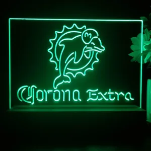 Miami Dolphins Corona Extra LED Desk Light