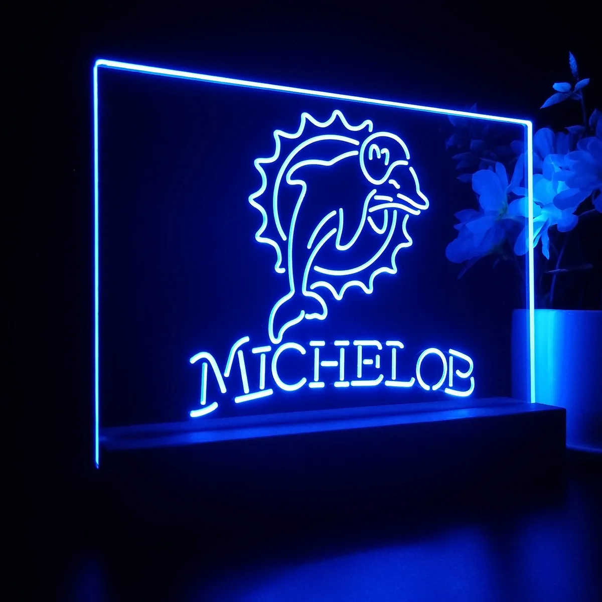 Miami Dolphins Michelob LED Desk Light
