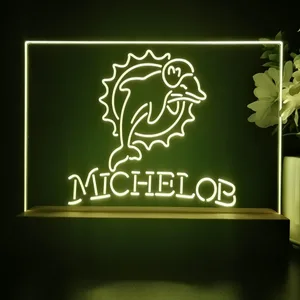 Miami Dolphins Michelob LED Desk Light