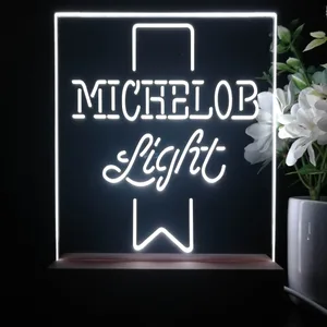 MIchelob Light Logo LED Desk Light