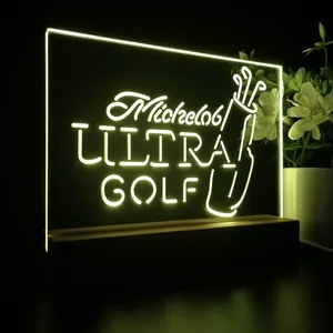 Michelob Ultra Golf Bag LED Desk Light