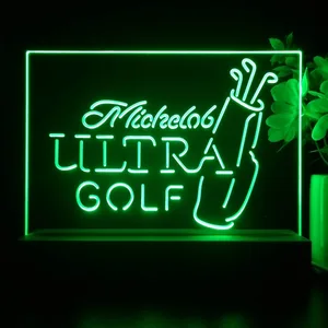 Michelob Ultra Golf Bag LED Desk Light