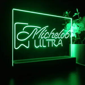 Michelob Ultra Logo 1 LED Desk Light