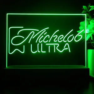 Michelob Ultra Logo 1 LED Desk Light