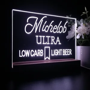 Michelob Ultra Low Carb Light Beer LED Desk Light