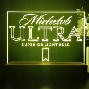 Michelob Ultra Superior Light Beer LED Desk Light