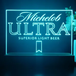 Michelob Ultra Superior Light Beer LED Desk Light
