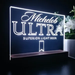 Michelob Ultra Superior Light Beer LED Desk Light