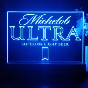 Michelob Ultra Superior Light Beer LED Desk Light