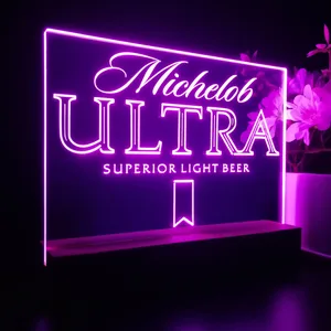 Michelob Ultra Superior Light Beer LED Desk Light