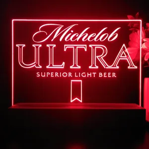 Michelob Ultra Superior Light Beer LED Desk Light