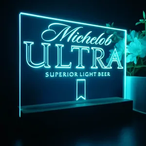 Michelob Ultra Superior Light Beer LED Desk Light