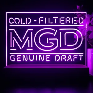 Miller Genuine Draft Banner 1 LED Desk Light