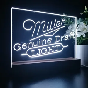 Miller Light Genuine Draft LED Desk Light