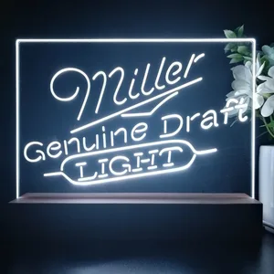 Miller Light Genuine Draft LED Desk Light