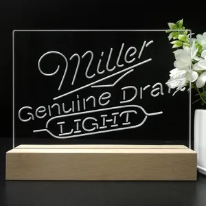 Miller Light Genuine Draft LED Desk Light