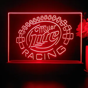 Miller Light Racing LED Desk Light