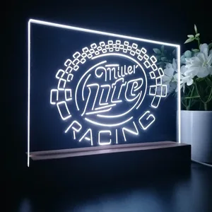 Miller Light Racing LED Desk Light