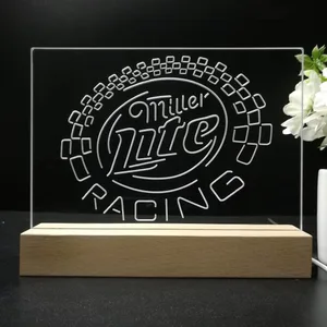 Miller Light Racing LED Desk Light