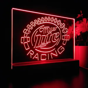 Miller Light Racing LED Desk Light