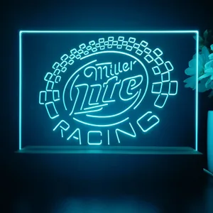 Miller Light Racing LED Desk Light