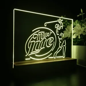 Miller Lite Golf LED Desk Light